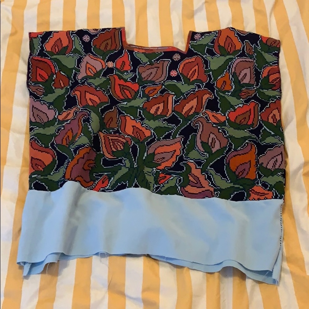 Gorgeous 100% hand embroidered top.